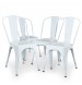 Silla Tolix Mio Blanco Mate