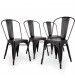 Silla Tolix Mio Negro Mate
