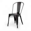 Silla Tolix Mio Negro Mate