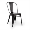 Silla Tolix Mio Negro Mate