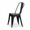 Silla Tolix Mio Negro Mate