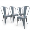 Silla Tolix Mio Gris Mate