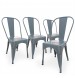 Silla Tolix Mio Gris Mate