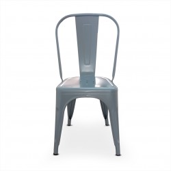 Silla Tolix Mio Gris Mate