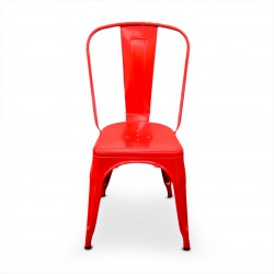 Silla Tolix Mio Rojo Mate