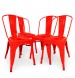 Silla Tolix Mio Rojo Mate