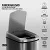 Cesto de basura automático 15Lts. Rectangular