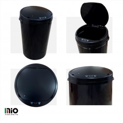 Cesto de basura automático 30Lts. Negro