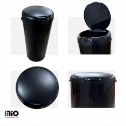 Cesto de basura automático 40Lts. Negro