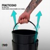 Cesto de basura automático 40Lts. Negro