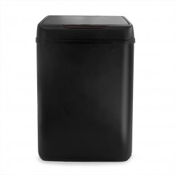 Cesto de basura automático 9Lts. Negro Rectangular